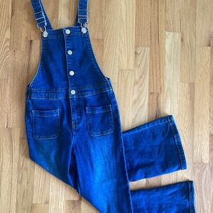 Girl's Zara Denim Overalls